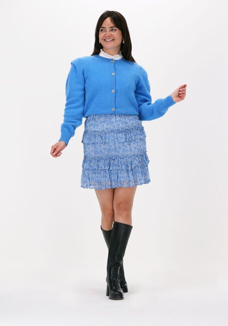 Blauwe LEON & HARPER Vest MADDY MMP02 PLAIN - large