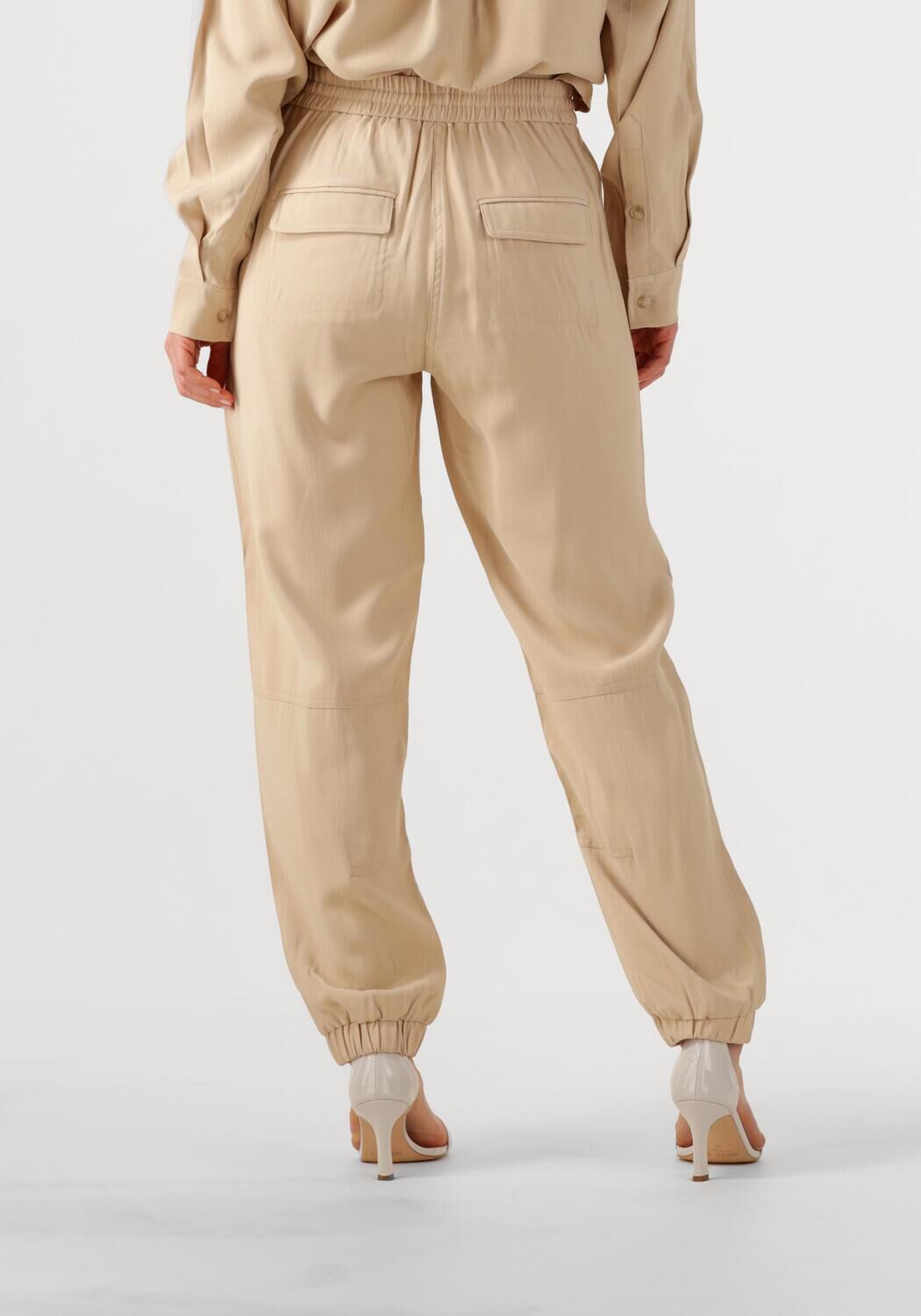 MSCH COPENHAGEN Dames Broeken Mschimila Selia Pants Beige