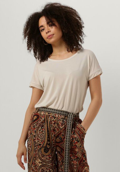 Zand MSCH COPENHAGEN T-shirt FENYA MODAL TEE - large