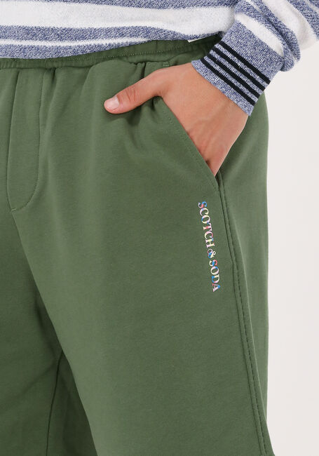 Groene SCOTCH & SODA Korte broek SWEAT SHORT IN ORGANIC COTTON - large