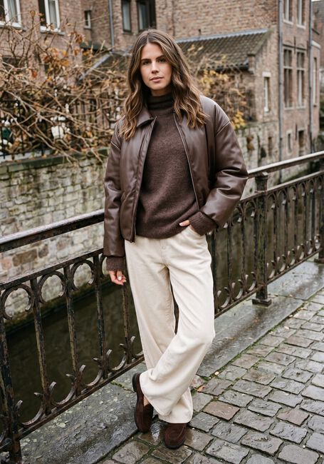 Zand KNIT-TED Broeken CHARLY PANTS - large