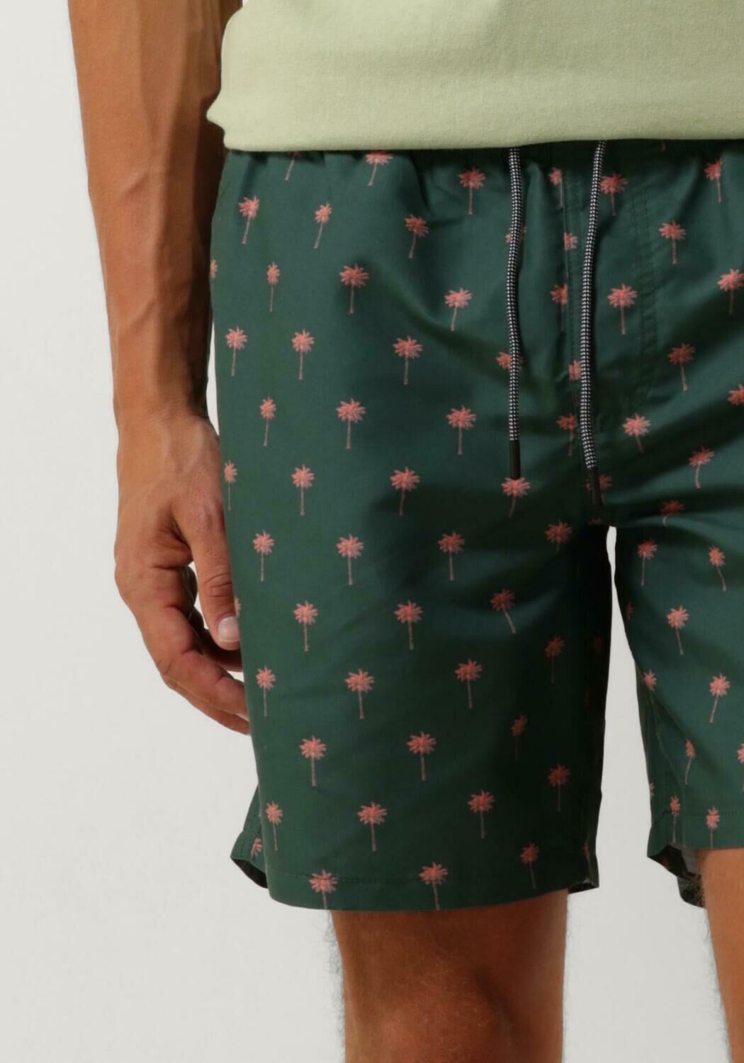 SHIWI Heren Zwembroeken Men Swimshort Palm Groen