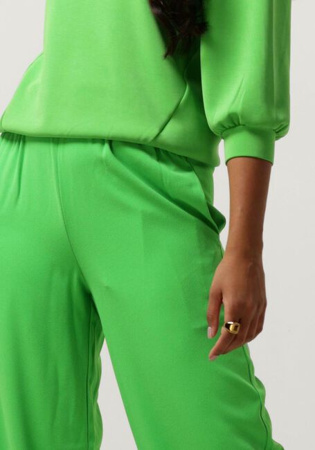 Groene SELECTED FEMME Wijde broek SLFTINNI-RELAXED MW WIDE PANT N - large