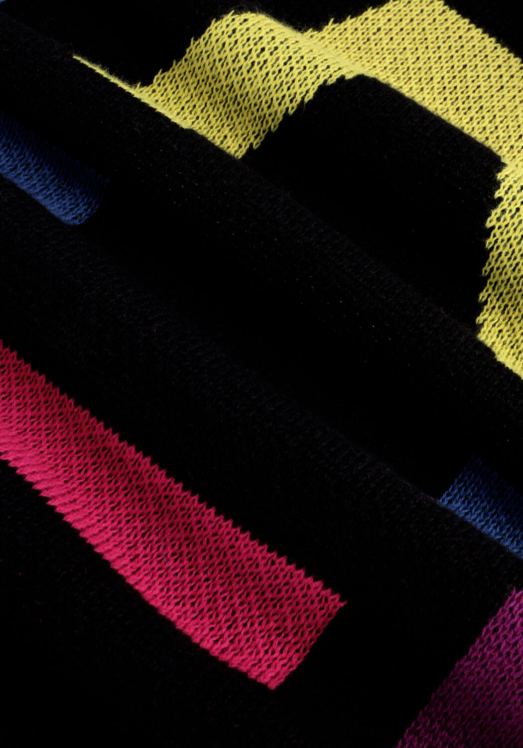 Zwarte ALIX THE LABEL Trui MULTI COLOUR PULLOVER - large