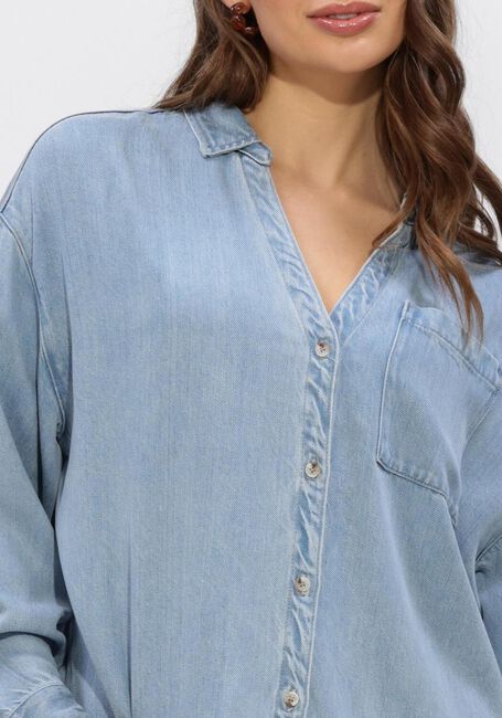 Lichtblauwe ANOTHER LABEL Tops & T-shirts ALBOISY SHIRT L/S - large