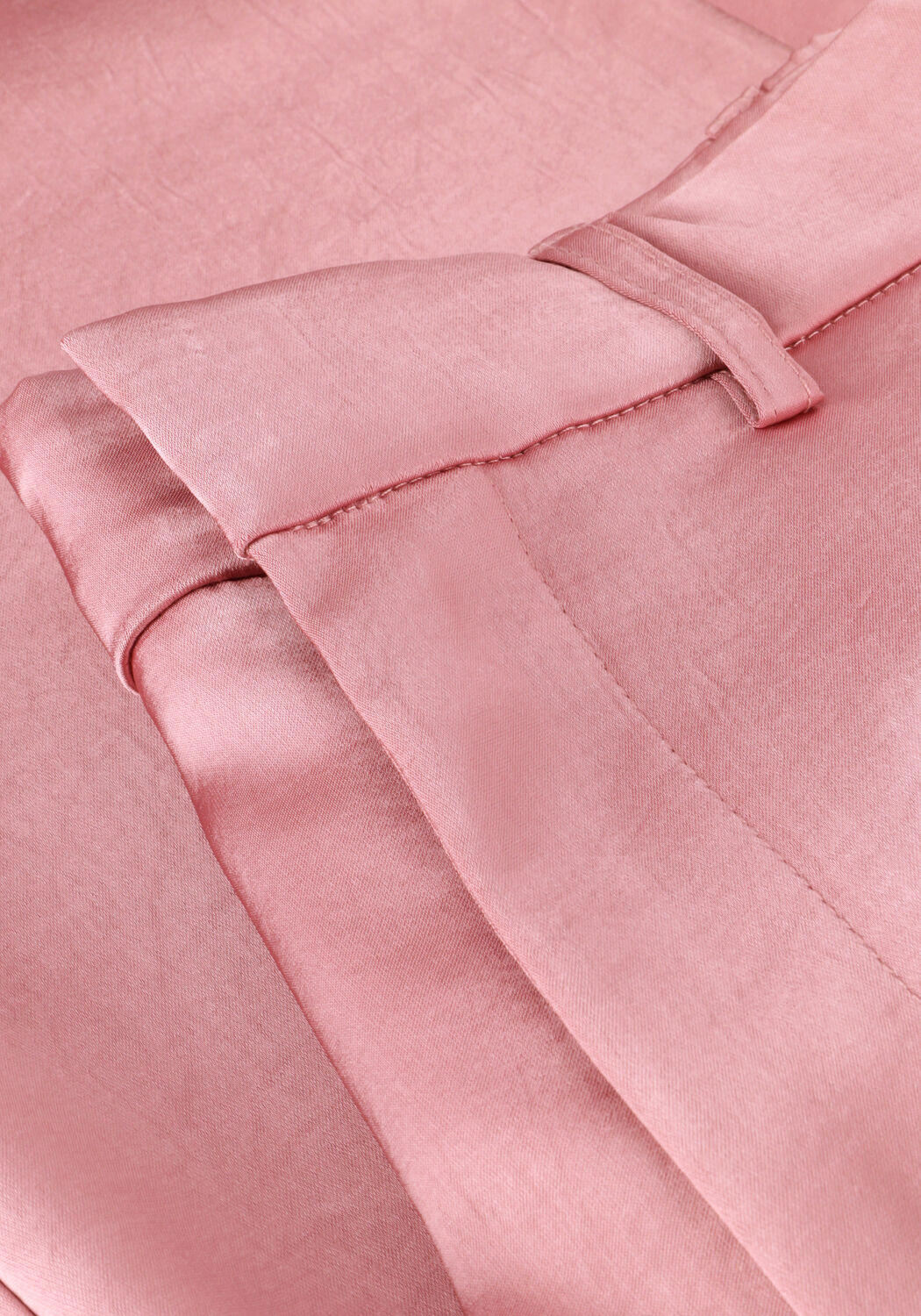 Roze NEO NOIR Wijde broek EMMETT HEAVY SATEEN PANTS - large