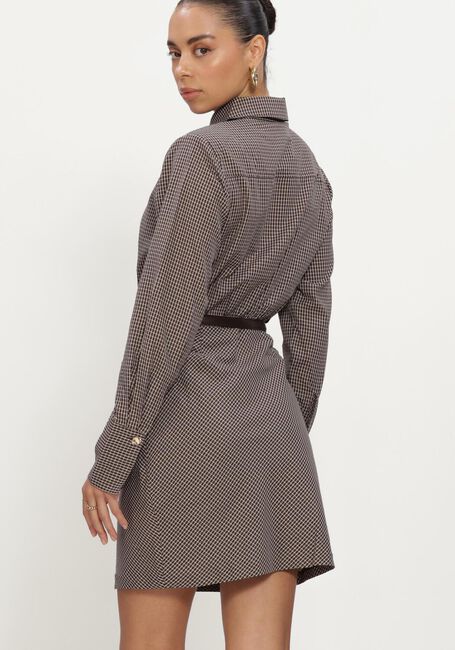 Bruine FREEBIRD Midi jurk DILAN - large