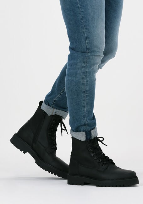 Zwarte NUBIKK Veterboots LOGAN HARBOR Zwarte NUBIKK Veterboots LOGAN HARBOR - large