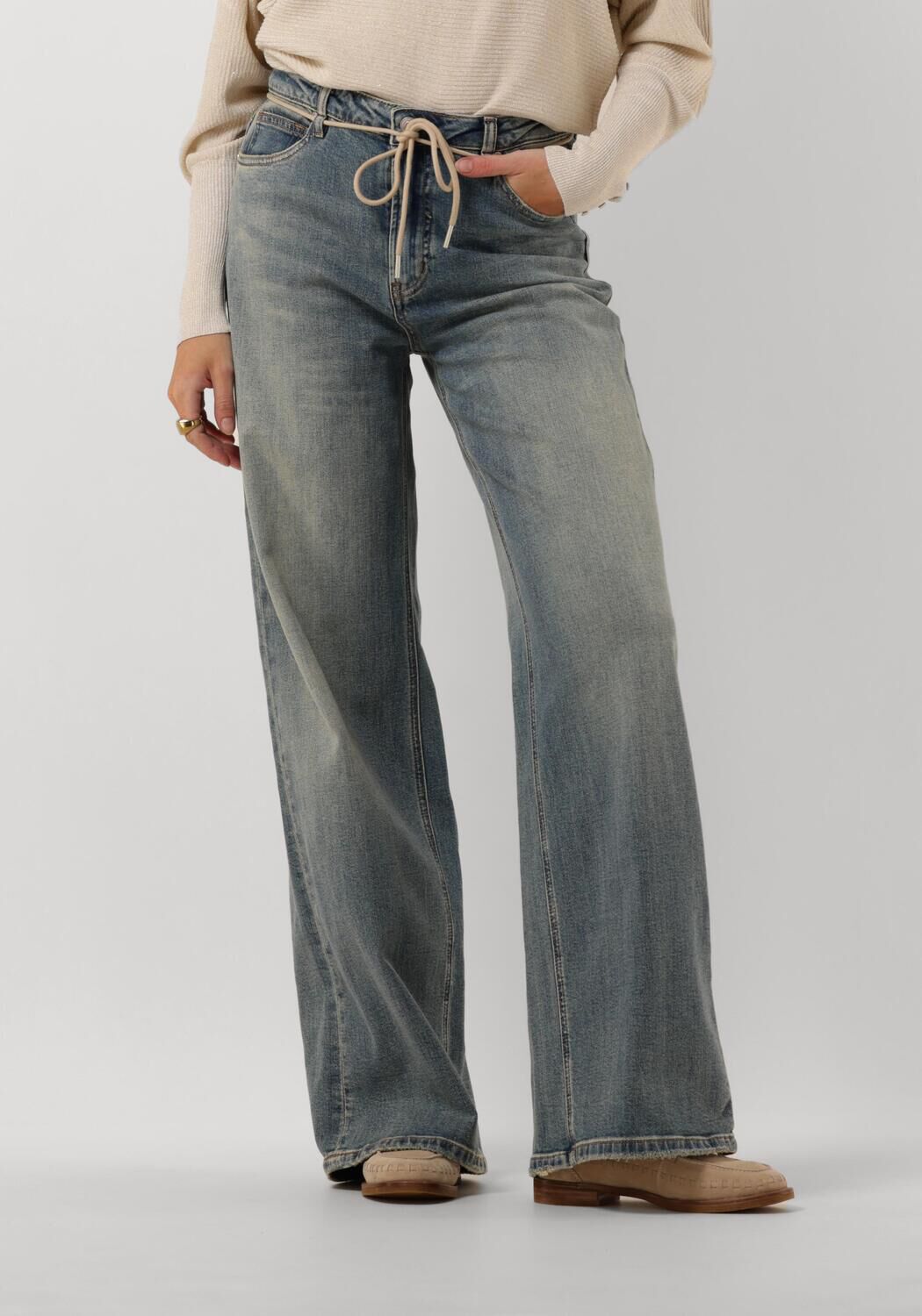 Circle of Trust high waist wide leg jeans Jona medium blue denim