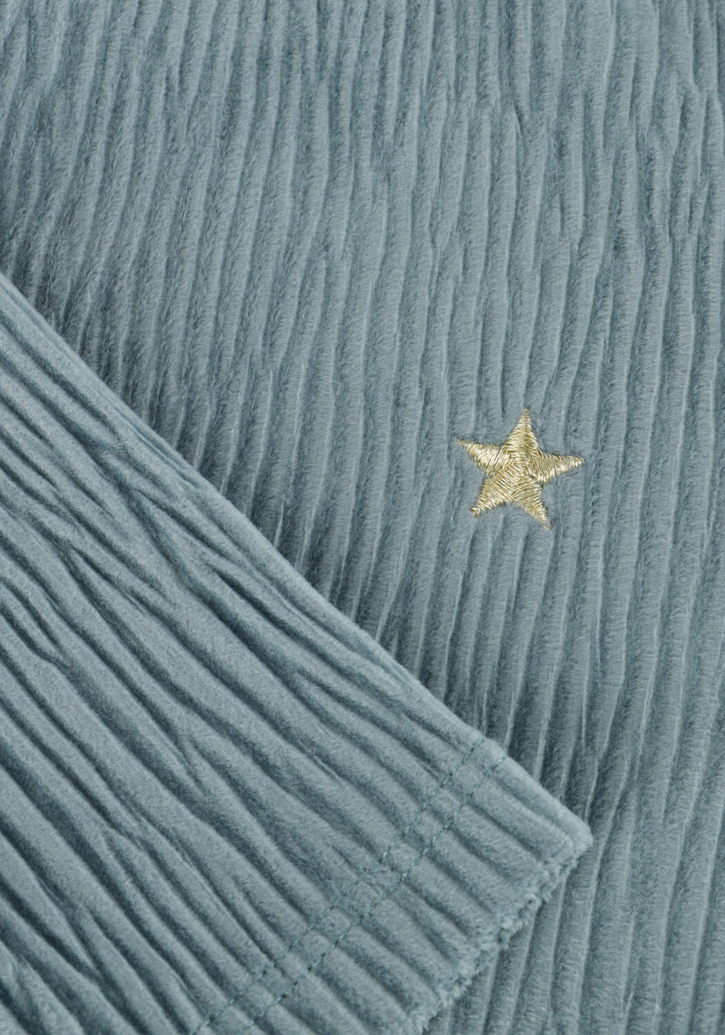 Blauwe LIKE FLO Tops & T-shirts ESMAY VELVET TOP - large