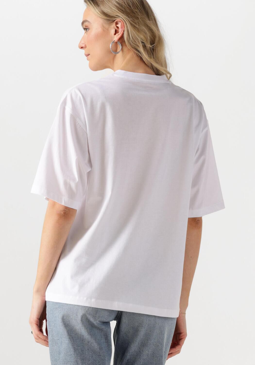 CALVIN KLEIN Dames Tops & T-shirts Ss Ckj Logo Tee Wit