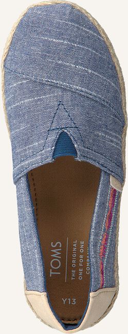 Blauwe TOMS Instappers CLASSIC ALPARGATA Blauwe TOMS Instappers CLASSIC ALPARGATA - large