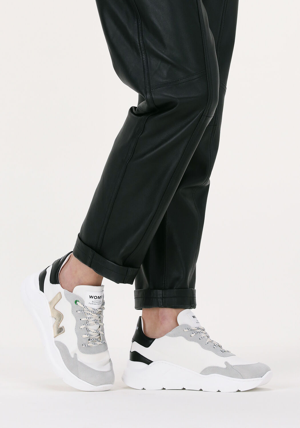 Witte WOMSH Lage sneakers WAVE - large