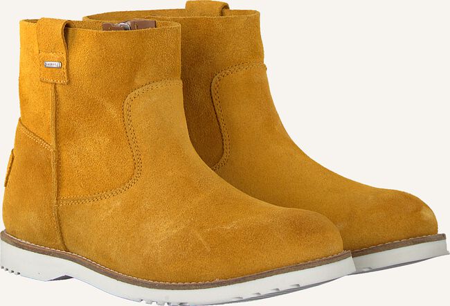 Gele SHABBIES Enkellaarsjes SHK0029 Gele SHABBIES Enkellaarsjes SHK0029 - large