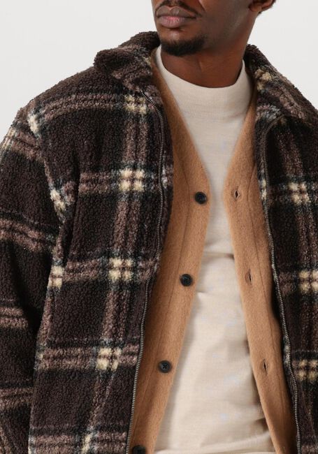 Bruine FORÉT Jack CABIN ZIP FLEECE - large