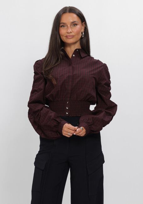 Bordeaux AAIKO Blouses BEAUDINE COLLAR CO 527 - large