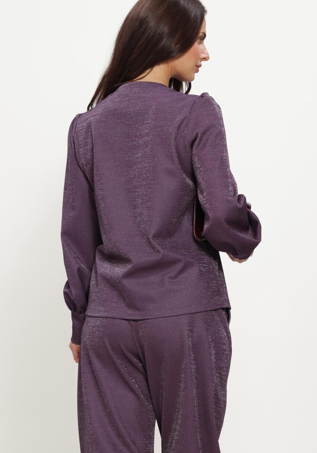 Paarse STUDIO ANNELOES Top Chrisje top - large