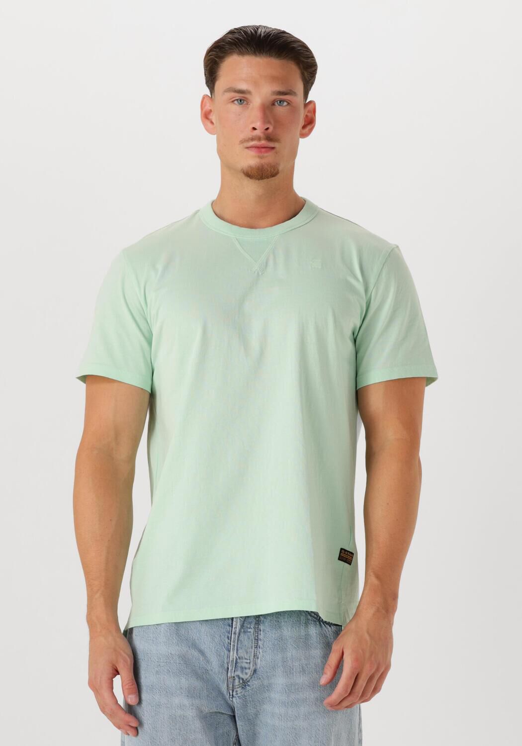 G-STAR RAW Heren Polo's & T-shirts Nifous R T Groen