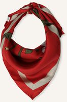 Rode BECKSONDERGAARD Sjaal MAGNA FLOWER SIA SCARF - medium