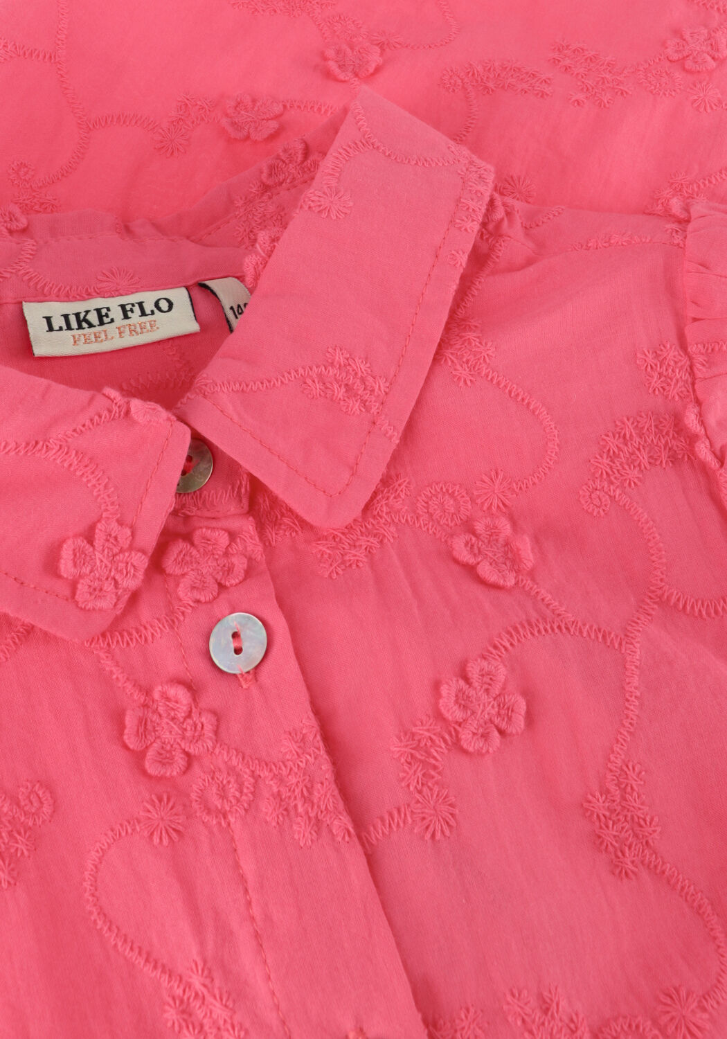 Roze LIKE FLO Blouses 3D FLOWER KNOT BLOUSE - large