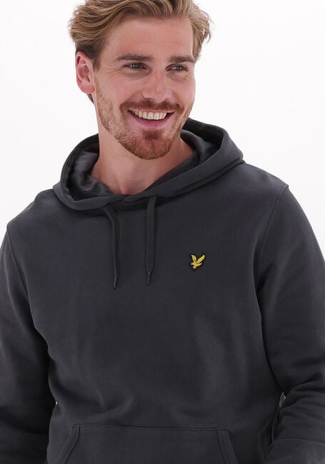 Grijze LYLE & SCOTT Truien/vesten PULLOVER HOODIE - large