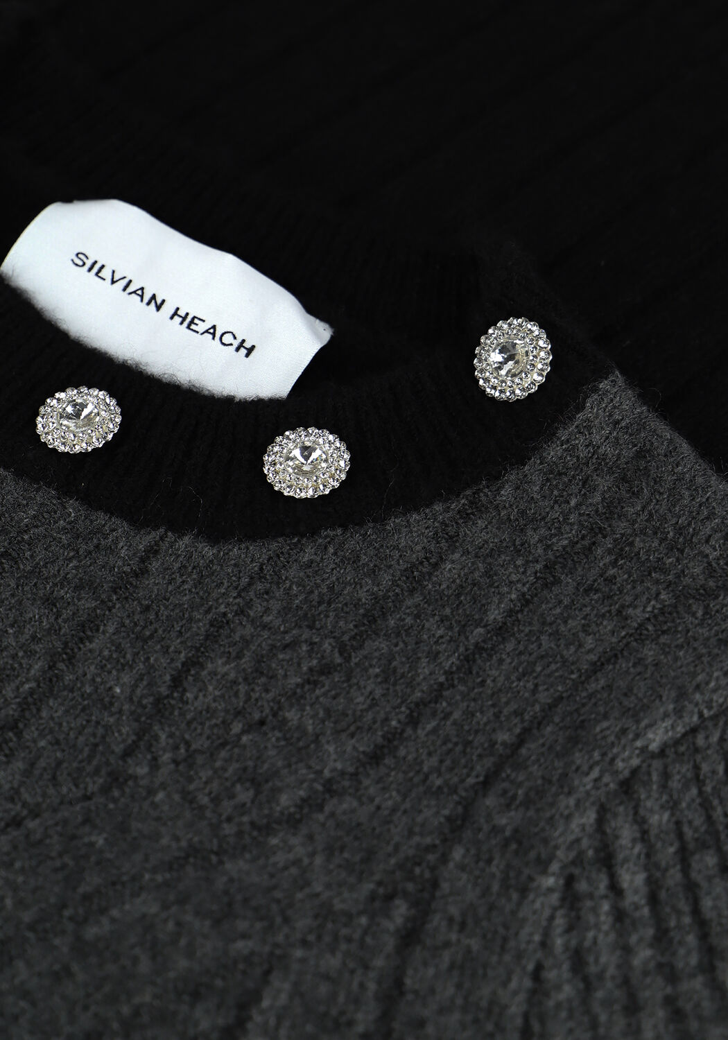 Grijze SILVIAN HEACH Mini jurk DRESS CORVALLIS - large