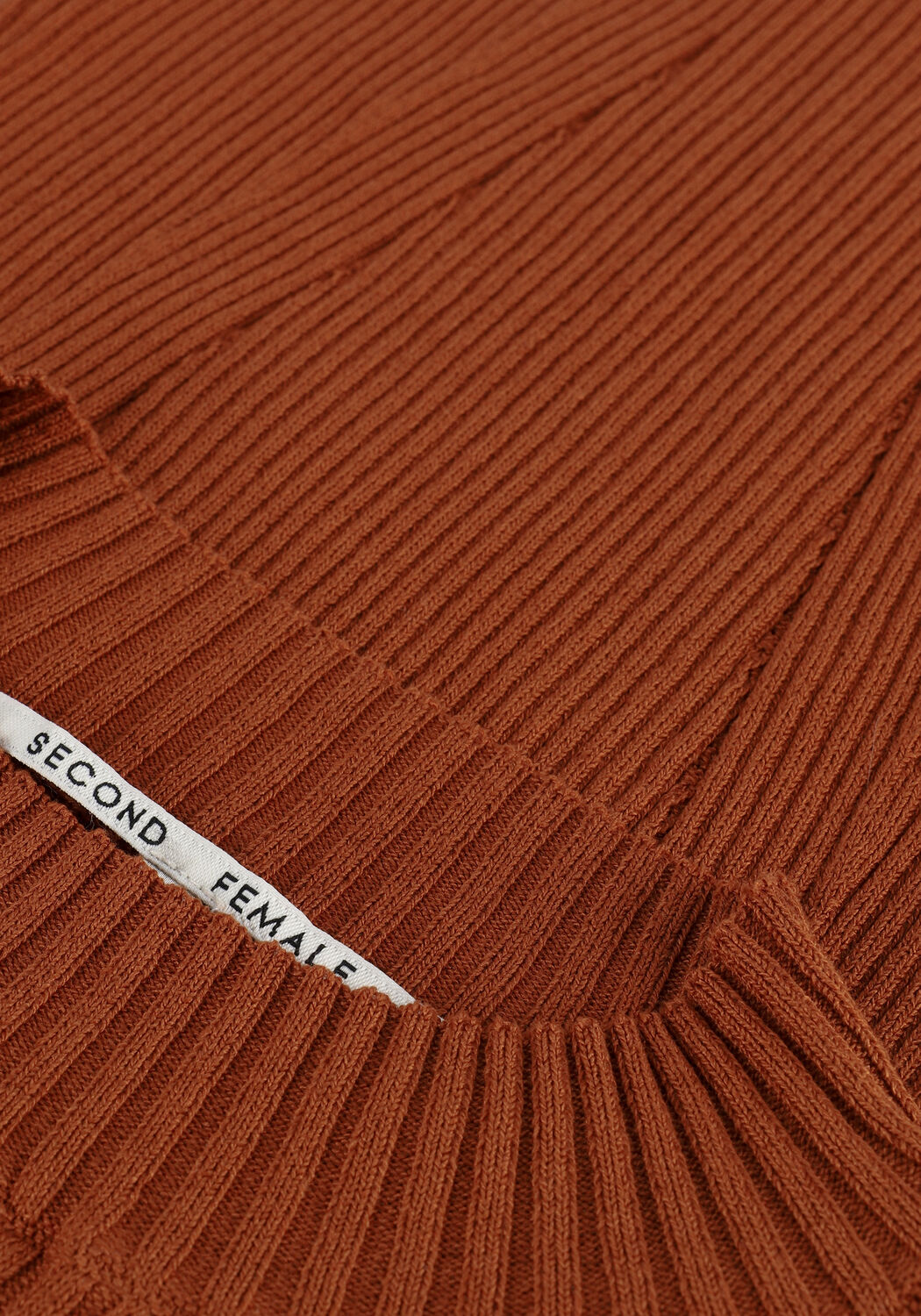 Bruine SECOND FEMALE Coltrui CANILLU KNIT O-NECK - large