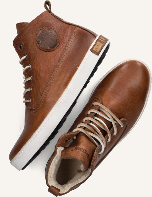 Cognac BLACKSTONE Hoge sneakers ICON Cognac BLACKSTONE Hoge sneakers ICON - large