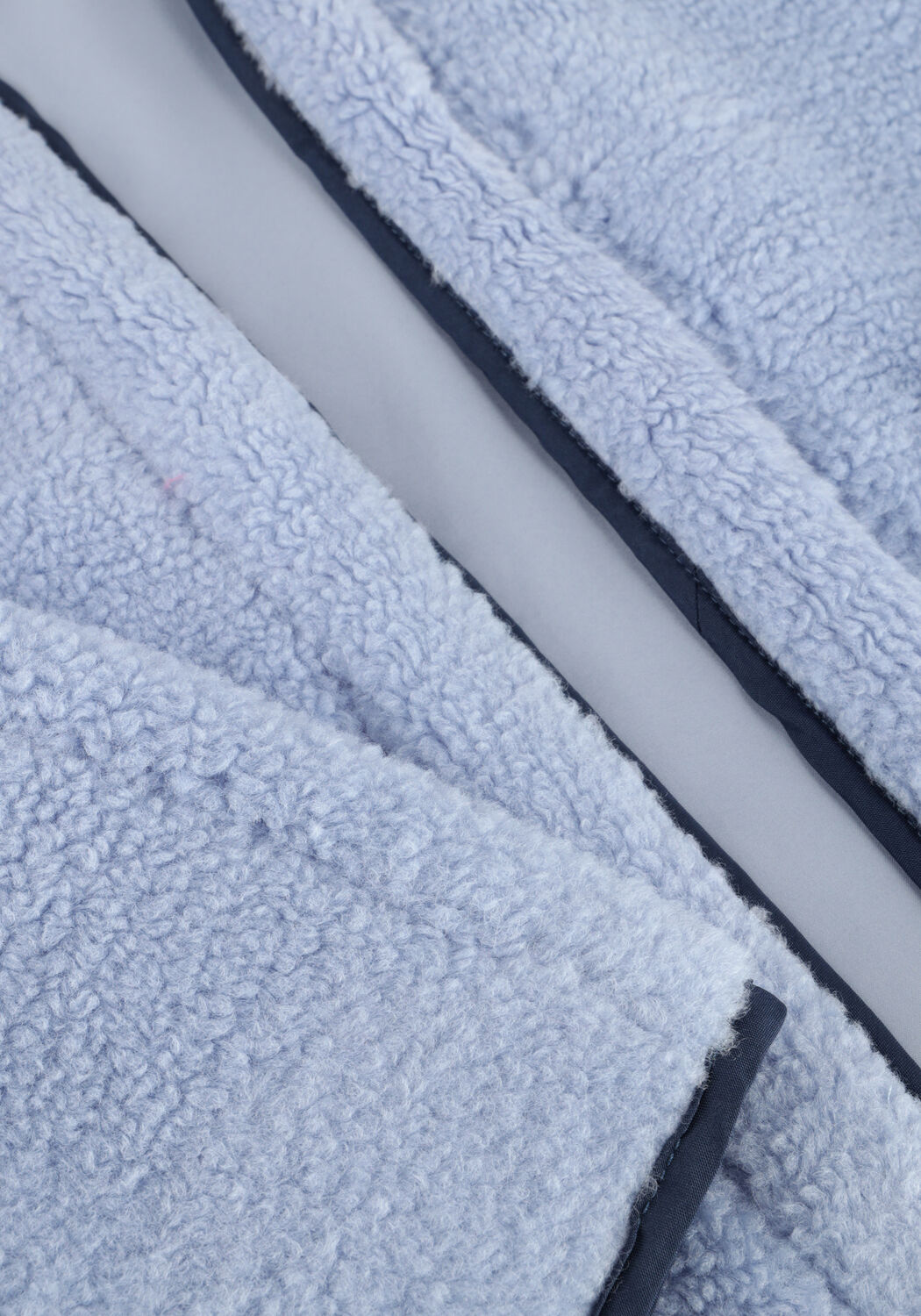 Lichtblauwe YDENCE Teddy jas JACKET SALLY - large