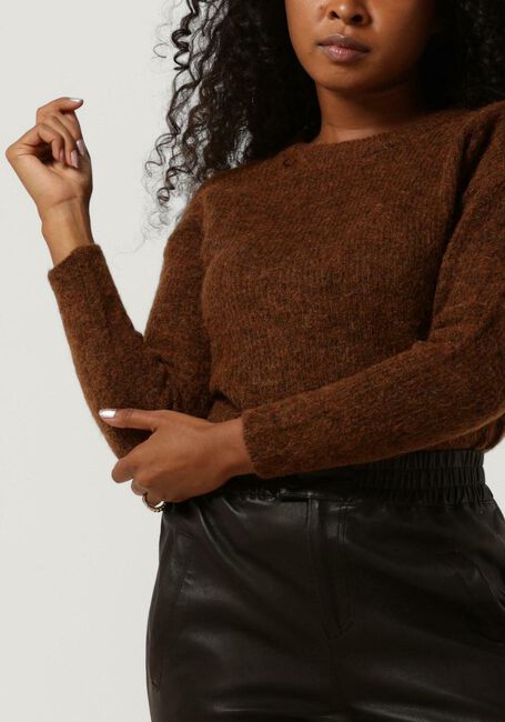 Bruine MY ESSENTIAL WARDROBE Trui THE KNIT PULLOVER - large
