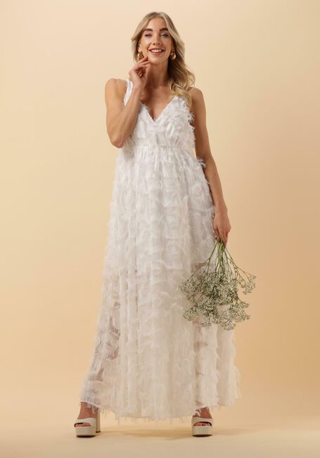 Witte Y.A.S.  YASPAZY SL MAXI DRESS - CELEB - large