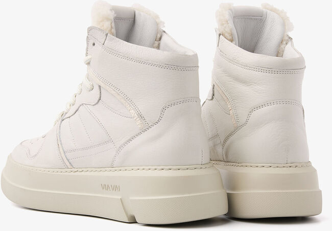 Beige VIA VAI Hoge sneaker BLUE MATT - large