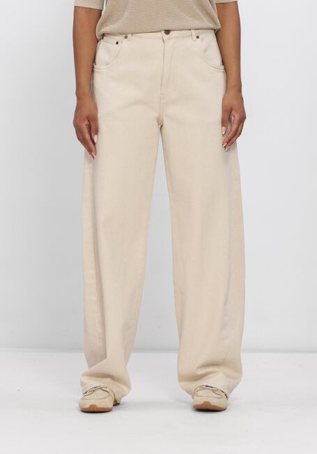 Ecru NUKUS Wijde broek PETRA PANTS - large