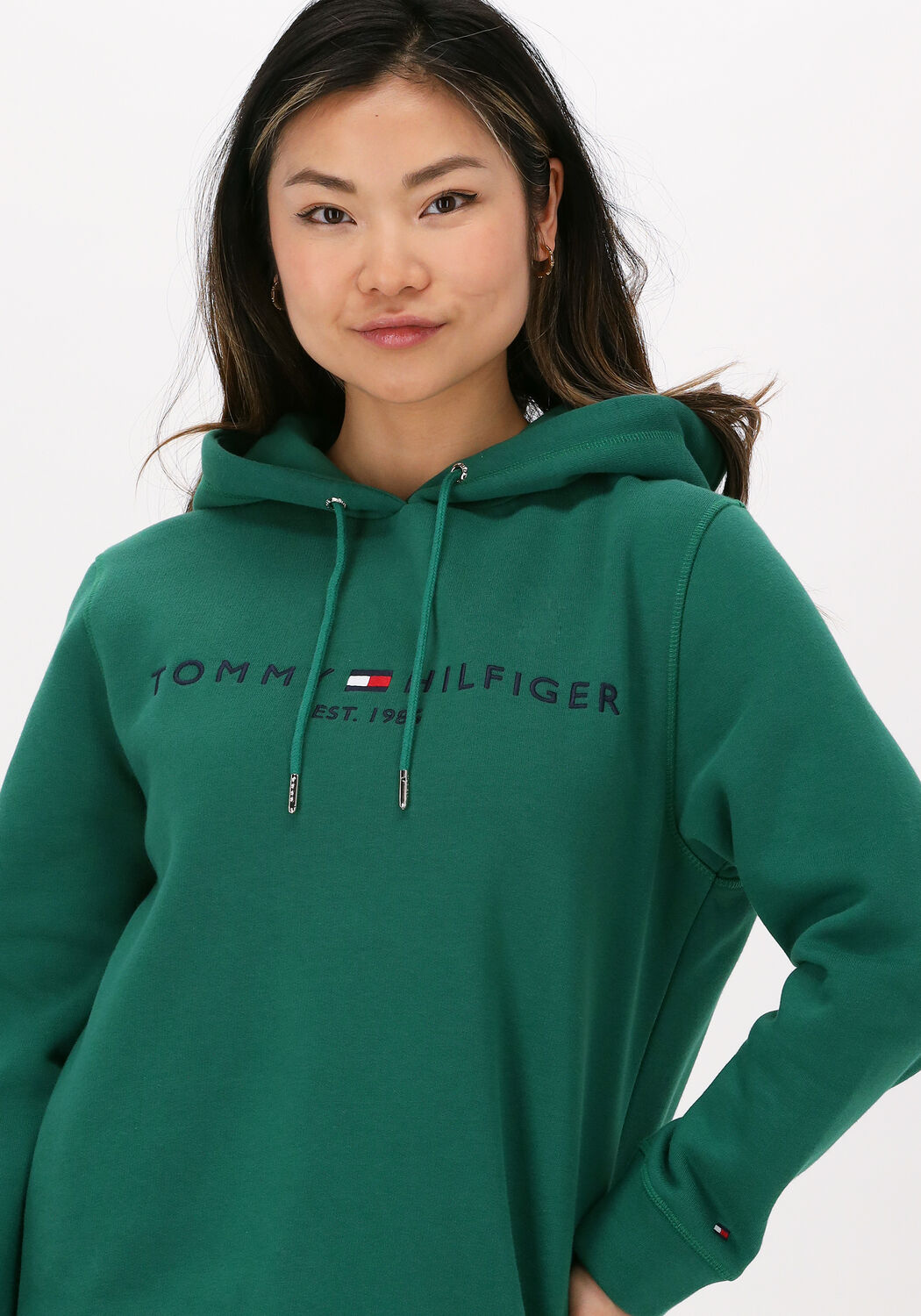groene tommy hilfiger sweater regular hilfiger hoodie