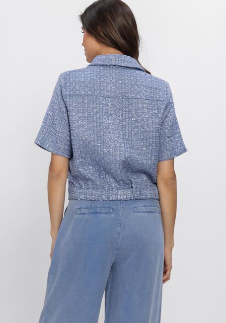 Blauwe FREEBIRD Blazers WV-BOUCLE-CHENILLE-26-1 - large