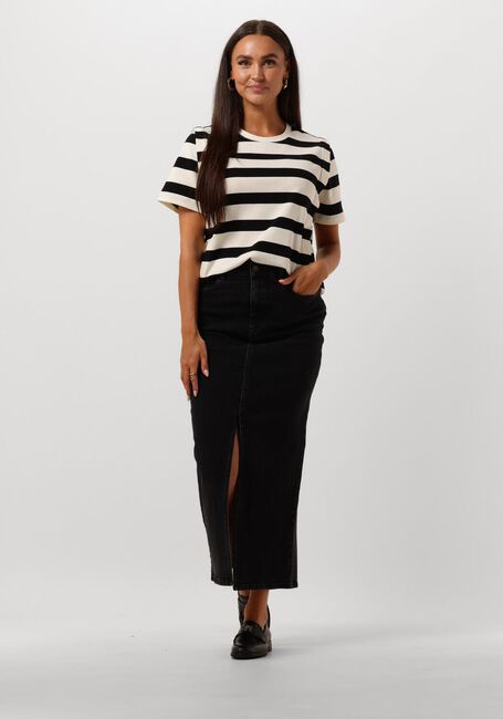 Zwarte BY-BAR Maxirok SIS BLACK SKIRT - large