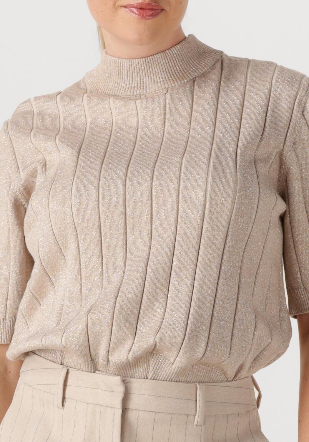 BRUUNS BAZAAR Dames Tops & T-shirts Glady Knit Zand