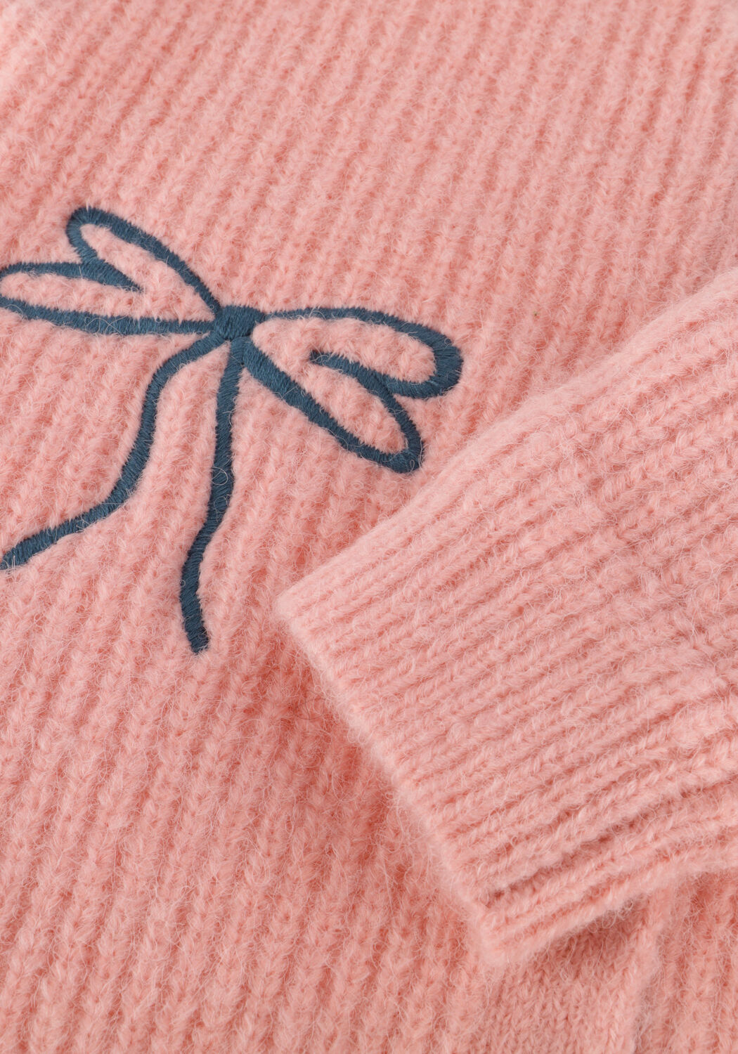 Lichtroze Sproet & Sprout Vest CARDIGAN BOWS - large