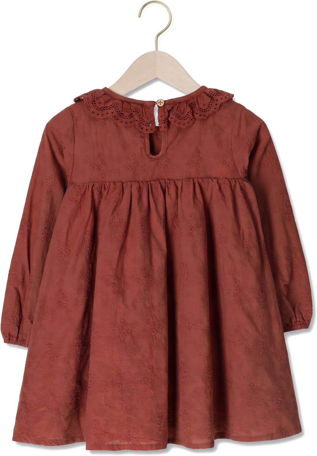 LIL' ATELIER Meisjes Jurken Nmfnopa Ls Loose Dress Lil Rood