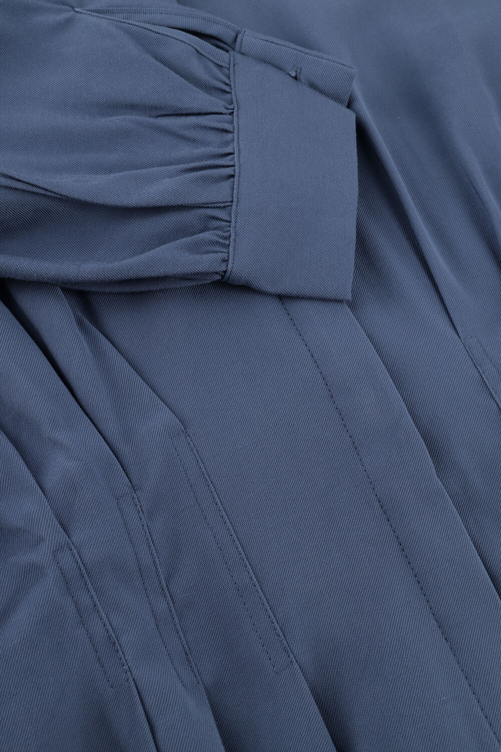 Blauwe MSCH COPENHAGEN Top MSCHELSA ASANA SHIRT - large