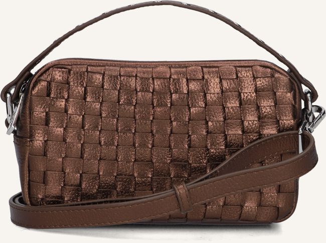 Bronzen NÚNOO Schoudertas LYRA METALLIC Bronzen NÚNOO Schoudertas LYRA METALLIC - large