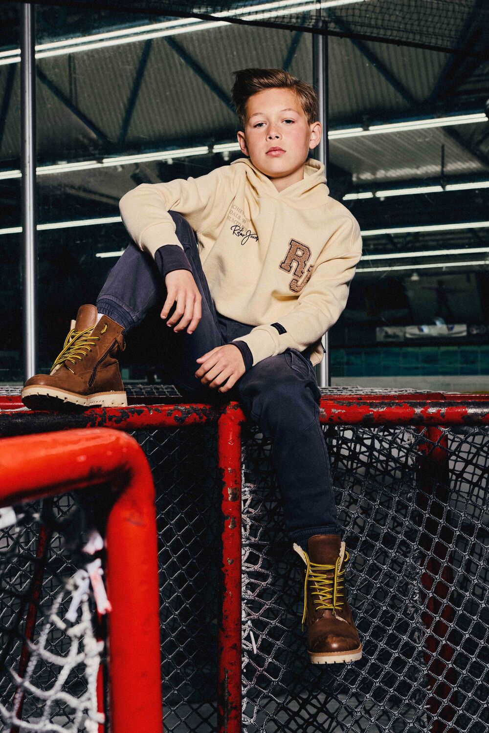 Ecru RETOUR Trui WINSTON - large