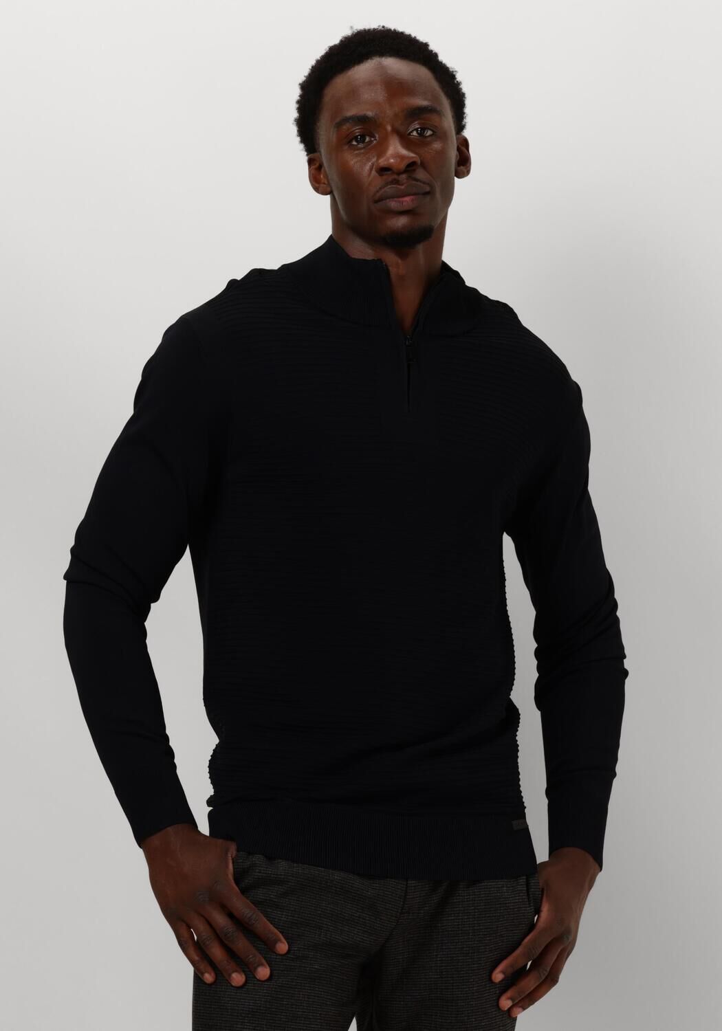 GENTI Heren Truien & Vesten K1146-3260 Donkerblauw