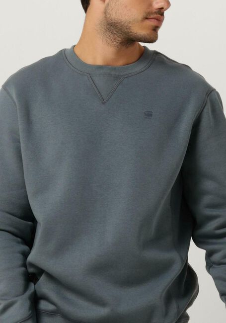Grijze G-STAR RAW Sweater PREMIUM CORE R SW L/S - large