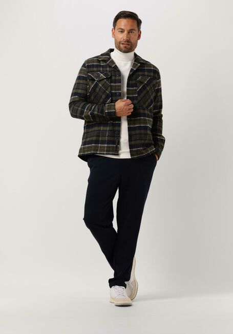 Groene BUTCHER OF BLUE Overshirt SATURN MK.2 CHECK OVERSHIRT - large