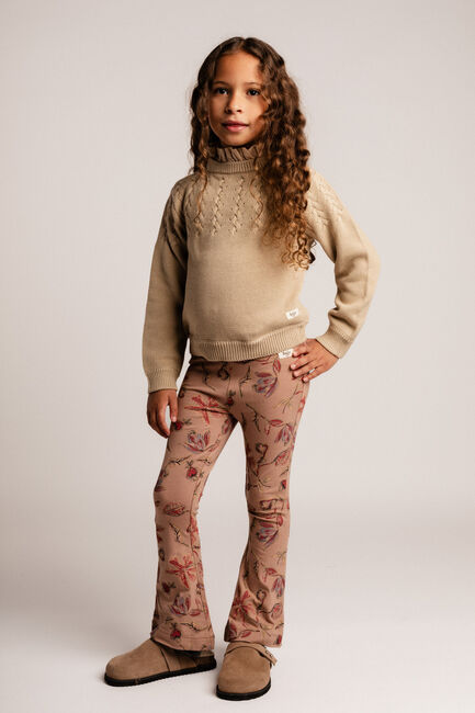 Roze BAJE STUDIO Flared broek PREDA Roze BAJE STUDIO Flared broek PREDA - large