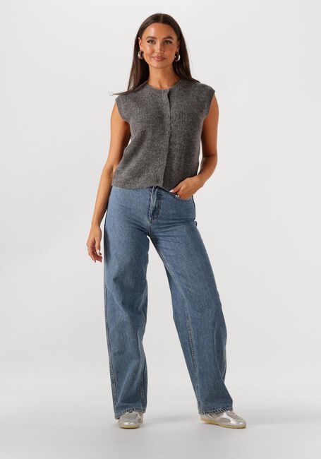 Blauwe EDITED Wide jeans THEODORA DENIM - large