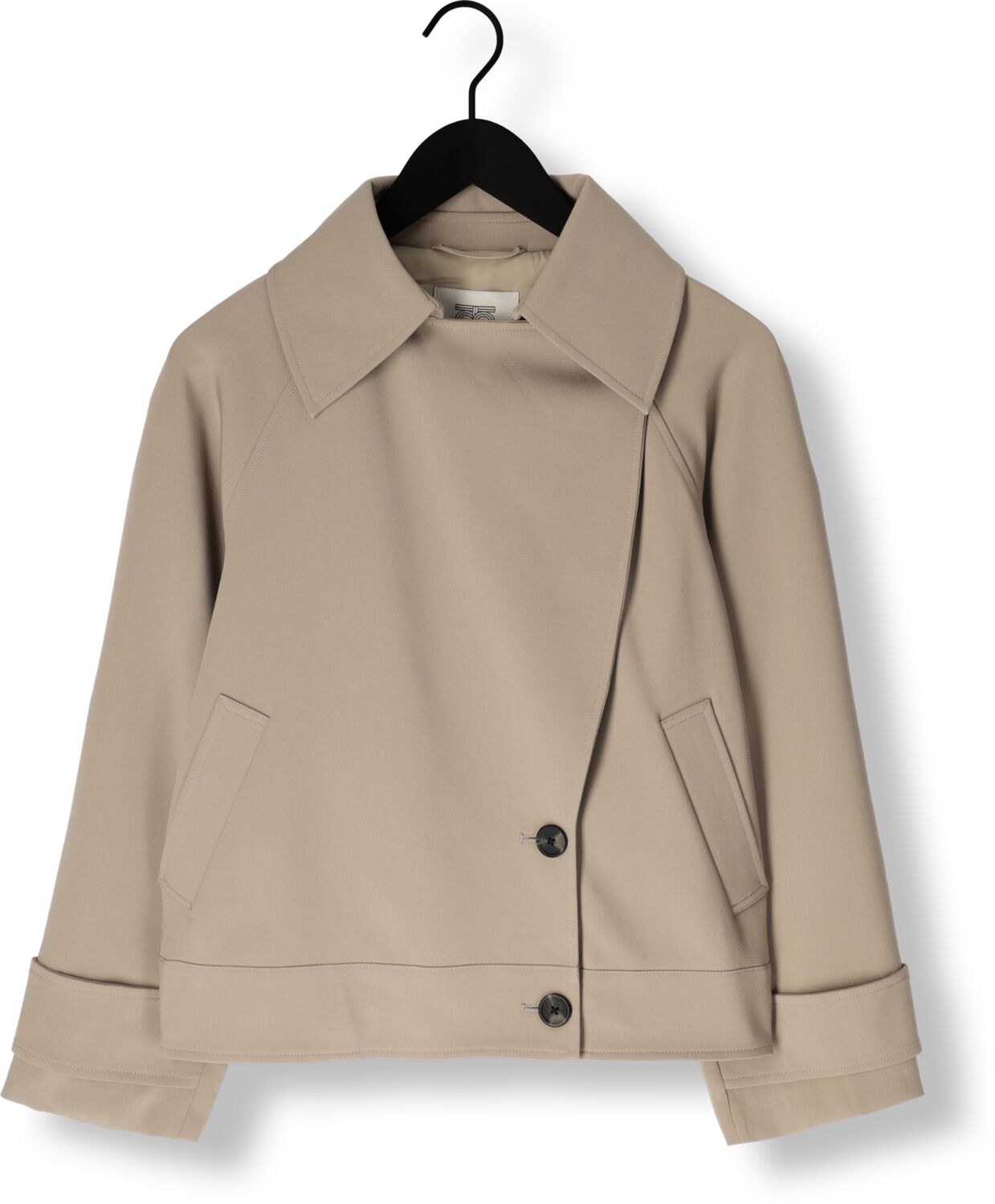 SECOND FEMALE Dames Jassen Silvie Trench Jacket Beige