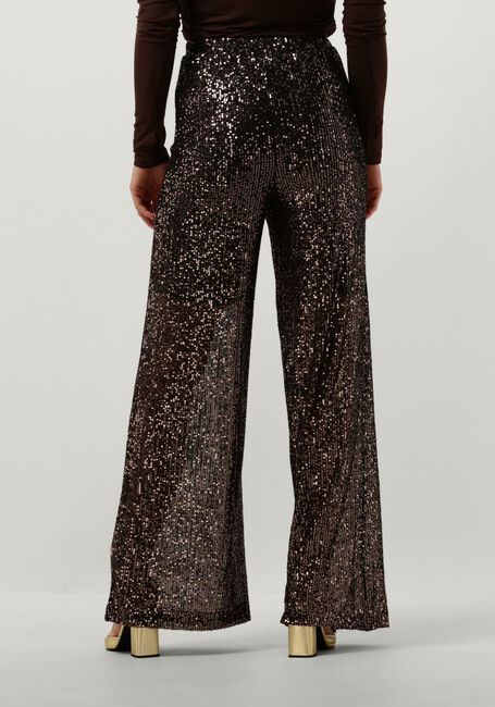 Bruine NOTRE-V Wijde broek X FLORINE - large