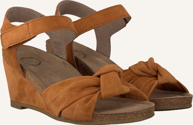Cognac CA'SHOTT Platte sandalen 23073 Cognac CA'SHOTT Platte sandalen 23073 - large